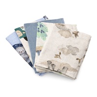 Pieluszki bawełniane z nadrukiem NEW BABY 60x80 cm STANDARD BOY 5 szt