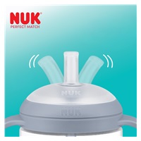 Dziecięca butelka do karmienia NUK Perfect Match do nauki picia ze słomką PENGUIN 150 ml