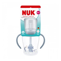 Dziecięca butelka do karmienia NUK Perfect Match do nauki picia ze słomką PENGUIN 150 ml