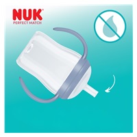 Dziecięca butelka do karmienia NUK Perfect Match do nauki picia ze słomką PENGUIN 150 ml