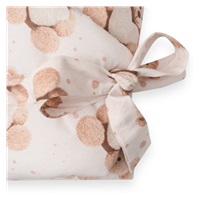 Rożek bawełniany New Baby Love Teddy bear  80x80 cm beige