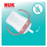 Dziecięca butelka do karmienia NUK Perfect Match do nauki picia ze słomką BEAR 150 ml