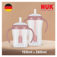 Dziecięca butelka do karmienia NUK Perfect Match do nauki picia ze słomką BEAR 260 ml