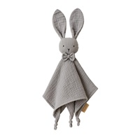 Muślinowy zestaw prezentowy dla dzieci New Baby szary