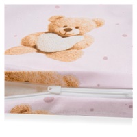 2-częściowa pościel New Baby Love Teddy Bear 90/120 cm pink