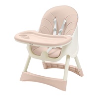 Krzesełko do karmienia Baby Mix Nora dusty pink