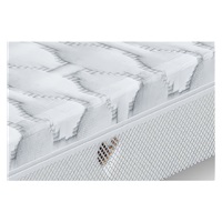 Dziecięce rosnące łóżeczko 3w1 owalne + materac New Baby orzech