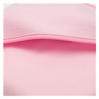 Okrycie kąpielowe frotte z kapturkiem New Baby 100x100 cm pink