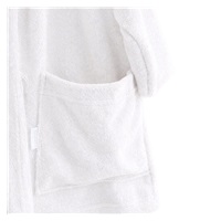 Dziecięcy frotte szlafrok New Baby white