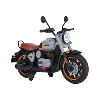 Elektryczny motocykl dla dzieci Baby Mix Rider szary