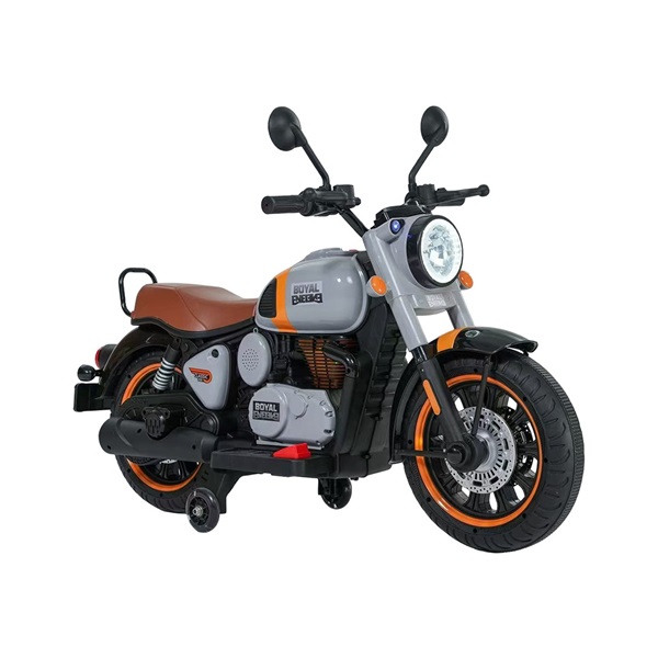 Elektryczny motocykl dla dzieci Baby Mix Rider szary