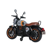 Elektryczny motocykl dla dzieci Baby Mix Rider szary