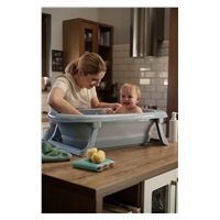 Składana plastikowa wanienka dla dzieci Tega Baby grey