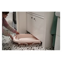 Składana plastikowa wanienka dla dzieci Tega Baby blue