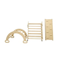 Drewniany zestaw wspinaczkowy Montessori / Pikler Baby Mix