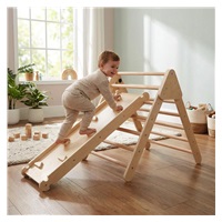 Drewniany zestaw wspinaczkowy Montessori / Pikler Baby Mix