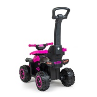 Dziecięcy jeździk z rączką Baby Mix Mega niebieski (Jak nowe)