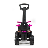 Dziecięcy jeździk z rączką Baby Mix Mega niebieski (Jak nowe)