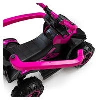 Dziecięcy jeździk z rączką Baby Mix Mega niebieski (Jak nowe)