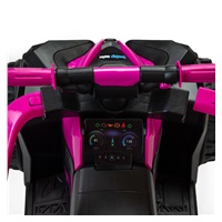 Dziecięcy jeździk z rączką Baby Mix Mega niebieski (Jak nowe)