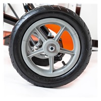 Dziecięcy Gokart na pedały Baby Mix Buggy pomarańczowy (Uszkodzone opakowanie)