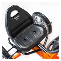 Dziecięcy Gokart na pedały Baby Mix Buggy pomarańczowy (Uszkodzone opakowanie)