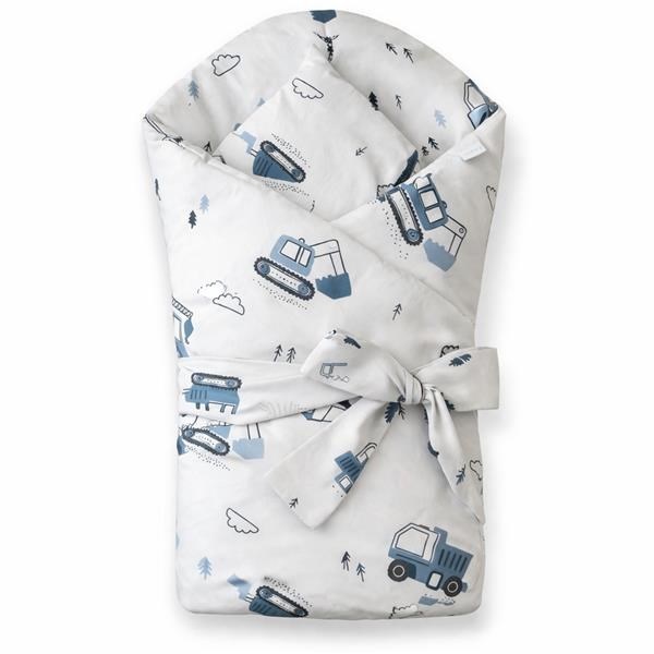 Rożek bawełniany New Baby Baby Machines 80x80 cm