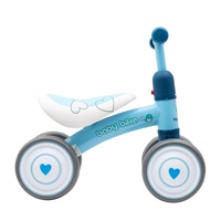 Jeździk Baby Mix Baby Bike czarno biały football