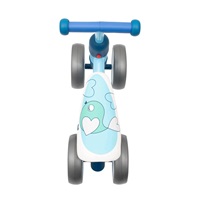 Jeździk Baby Mix Baby Bike czarno biały football