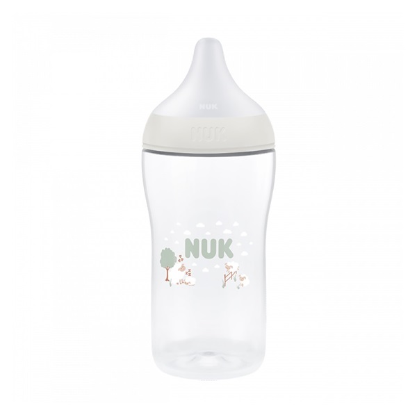 Dziecięca butelka do karmienia NUK Perfect Match Temperature Control Sheep 260 ml