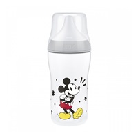 Dziecięca butelka do karmienia NUK Perfect Match Temperature Control Disney Mickey 260 ml grey