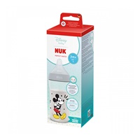 Dziecięca butelka do karmienia NUK Perfect Match Temperature Control Disney Mickey 260 ml grey