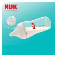 Dziecięca butelka do karmienia NUK Perfect Match Temperature Control Disney Mickey 260 ml grey