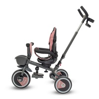 Dziecięcy rowerek trójkołowy Baby Mix 5w1 RELAX 365° różowy (Uszkodzone opakowanie)