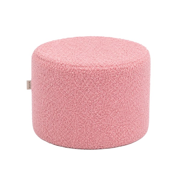Dziecięca pufa-taburet New Baby Teddy pink