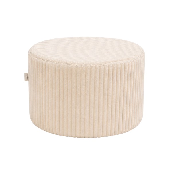 Dziecięca pufa-taburet Sztruksowa New Baby cream
