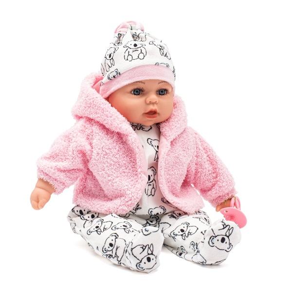 Mówiąca i śpiewająca po polsku lalka Baby Mix Michalinka 46 cm (Uszkodzone opakowanie)