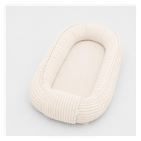 Gniazdko dla niemowląt New Baby Sztruks Cream