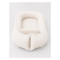 Gniazdko dla niemowląt New Baby Sztruks Cream