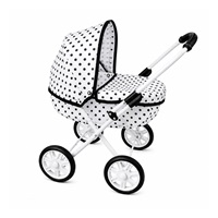 Wózek dziecięcy dla lalek New Baby Ania dots