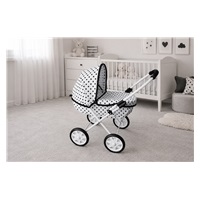 Wózek dziecięcy dla lalek New Baby Ania dots