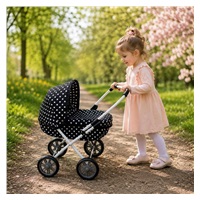 Wózek dziecięcy dla lalek New Baby Ania black