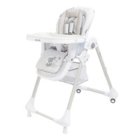 Krzesełko do karmienia Baby Mix Infant grey (Uszkodzone opakowanie)