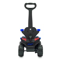 Dziecięcy elektryczny jeździk Baby Mix Ruggy z prowadnikiem niebieski (Uszkodzone opakowanie)