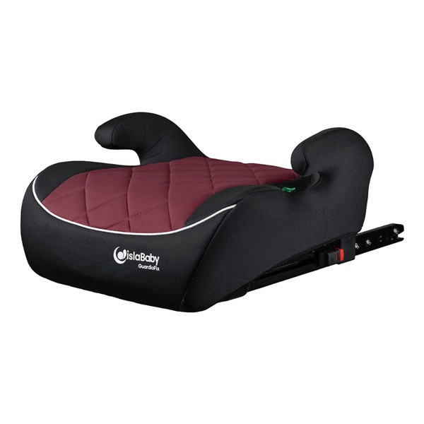 IslaBaby GuardioFix - podstawka, podkładka do samochodu dla dzieci 125-150 cm z ISOFIX | Wine