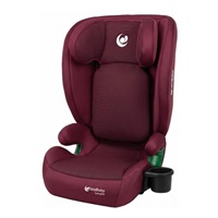 IslaBaby SafiroFix i-Size - fotelik samochodowy 100-150 cm 15-36 kg z ISOFIX | Mesh Burgundy