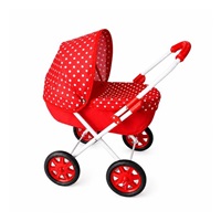 Wózek dziecięcy dla lalek New Baby Ania red