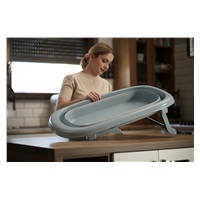 Składana plastikowa wanienka dla dzieci Tega Baby light green