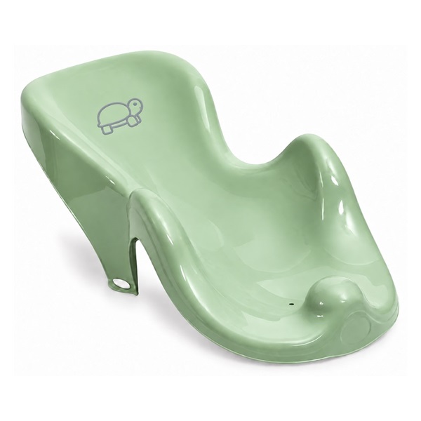 Fotelik do kąpieli antypoślizgowy Turtle light green