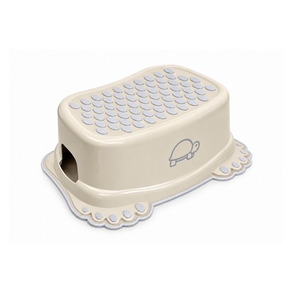 Podnóżek antypoślizgowy Turtle light beige